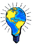 earth lightbulb image